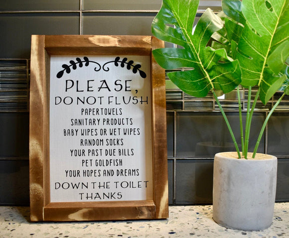 Please Do Not Flush